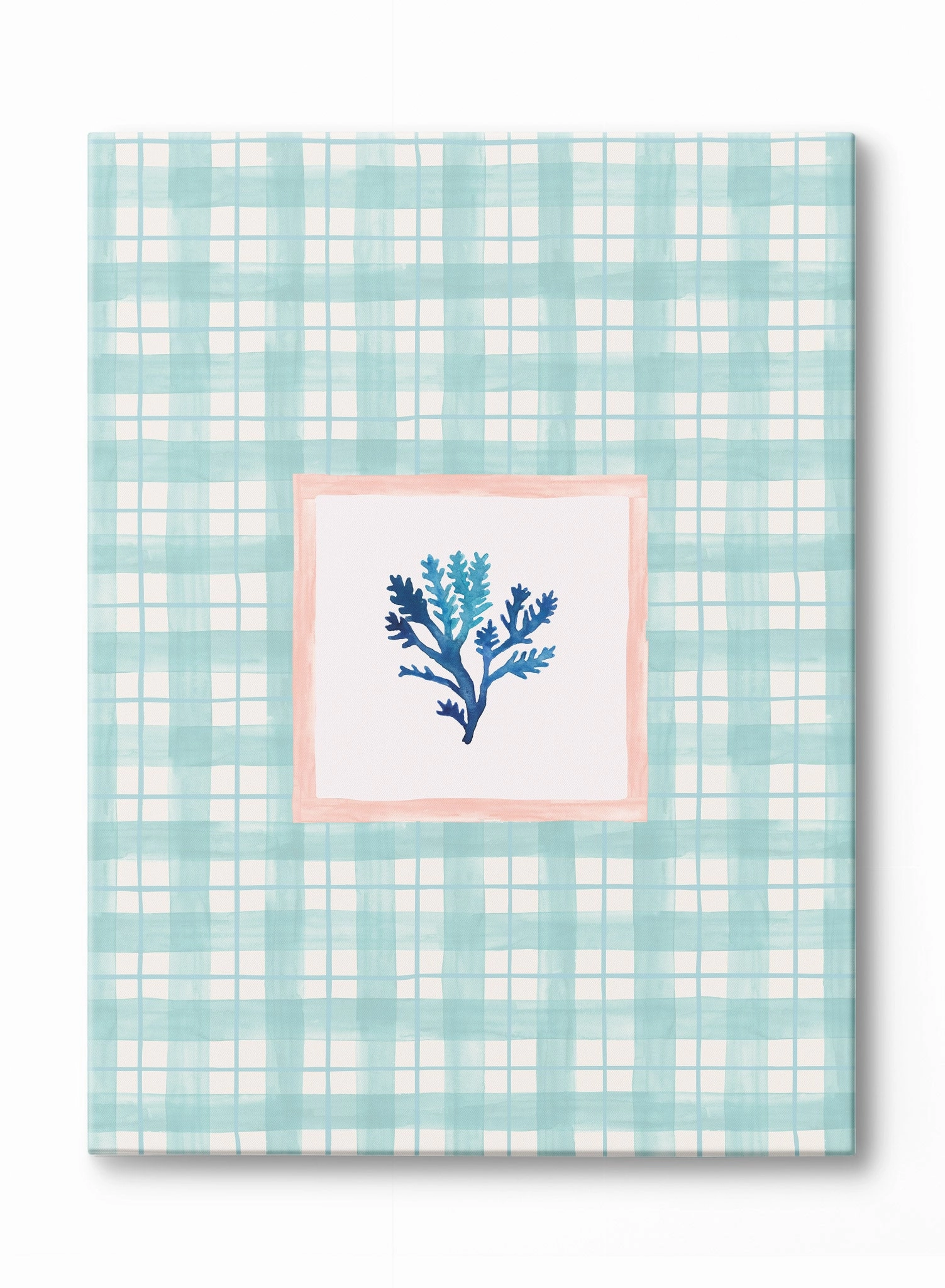 Corals and Plaid, Poster