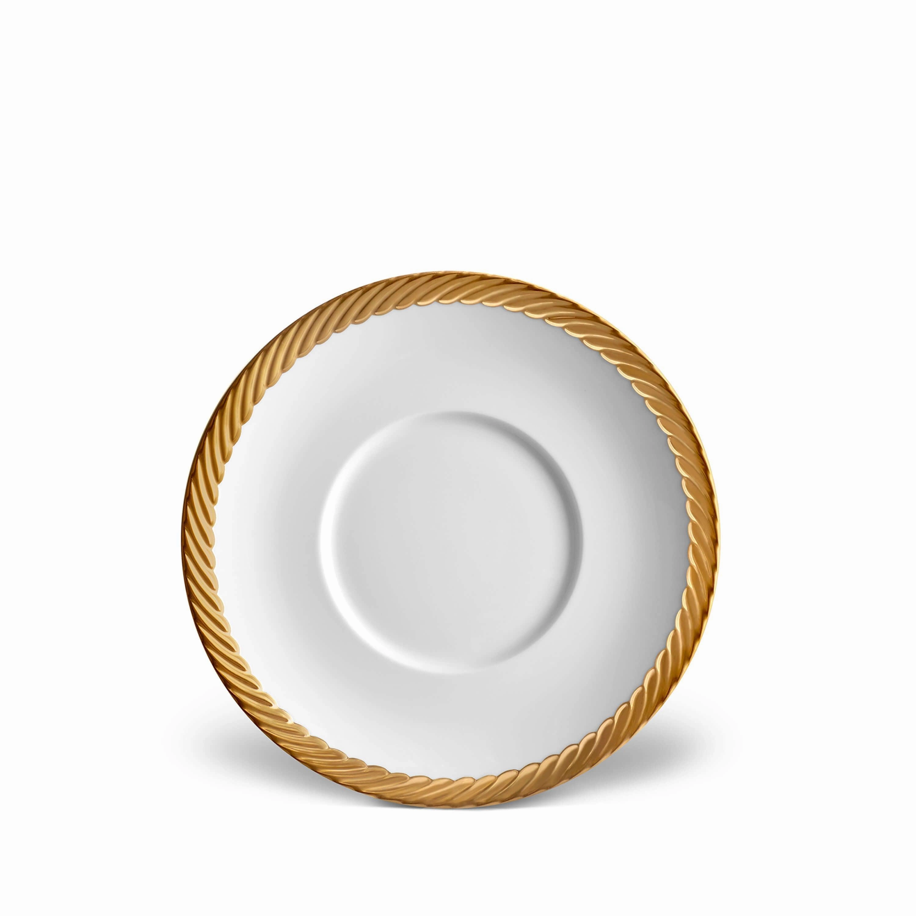 Corde Tea Cup   Saucer (Set of 2)
