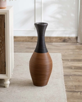 Cornelius Dual-Tone Floor Vase - SMALLhome decor ,wall decor 