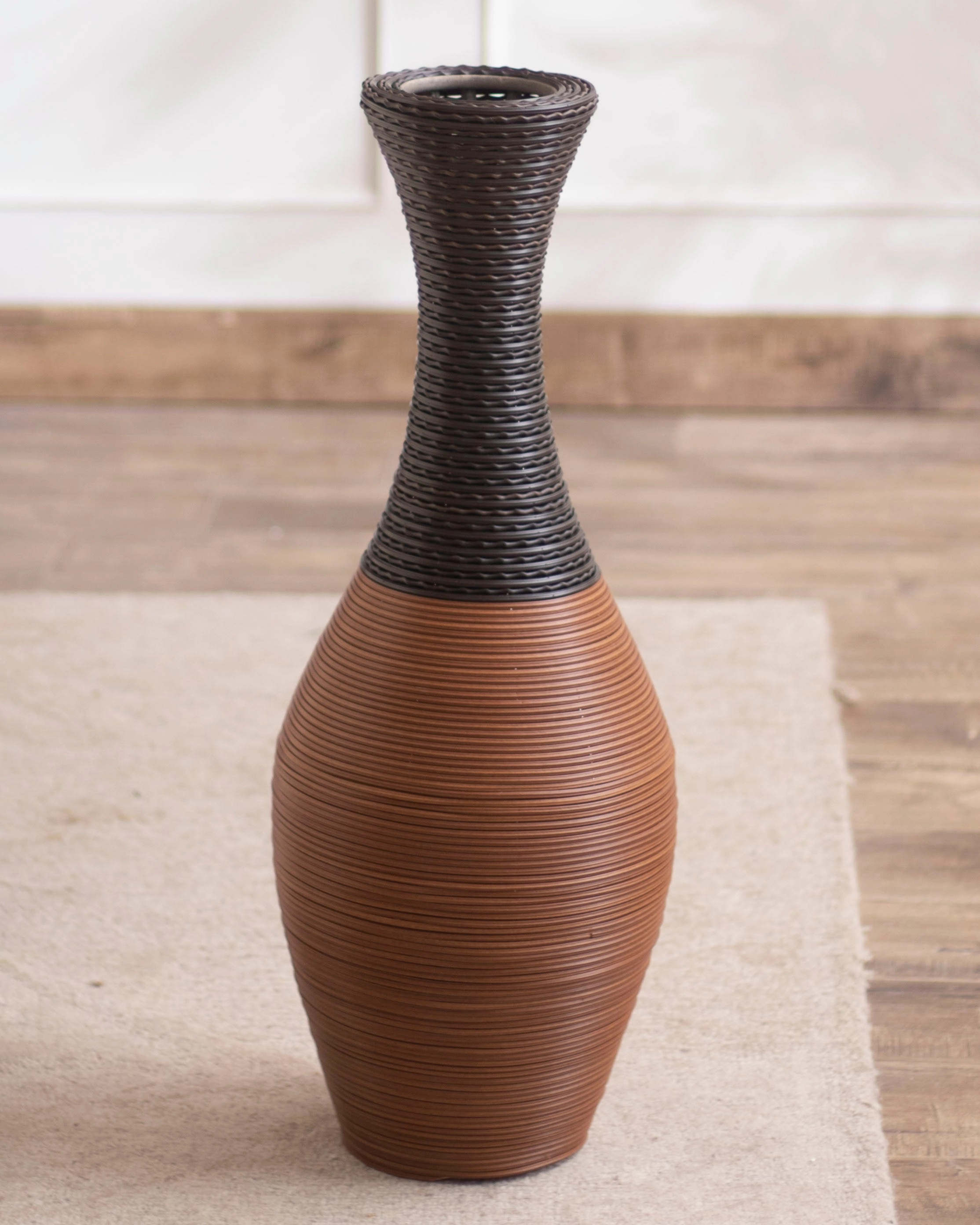 Cornelius Dual-Tone Floor Vase - SMALL