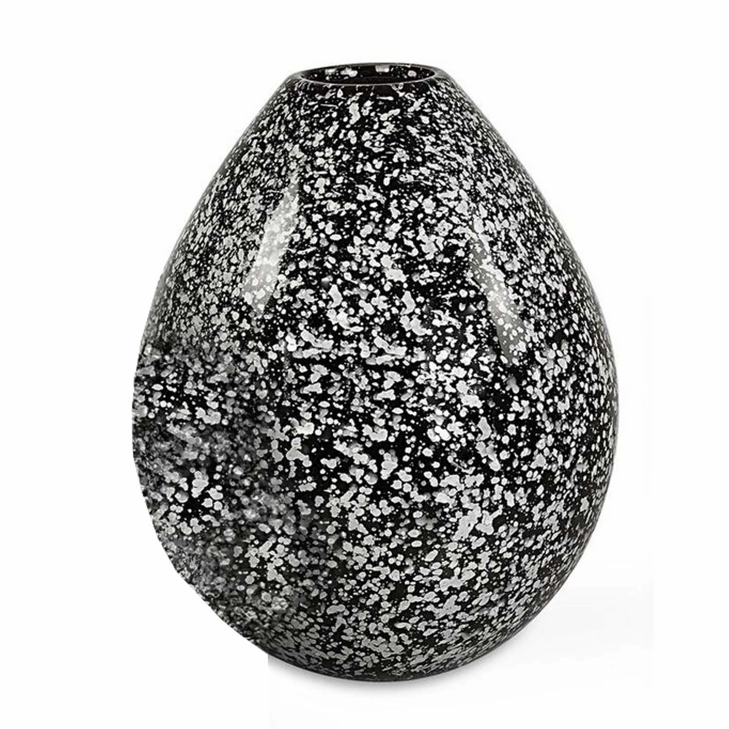 Cosmic Black White Vase - Mediumnordic minimalist vase