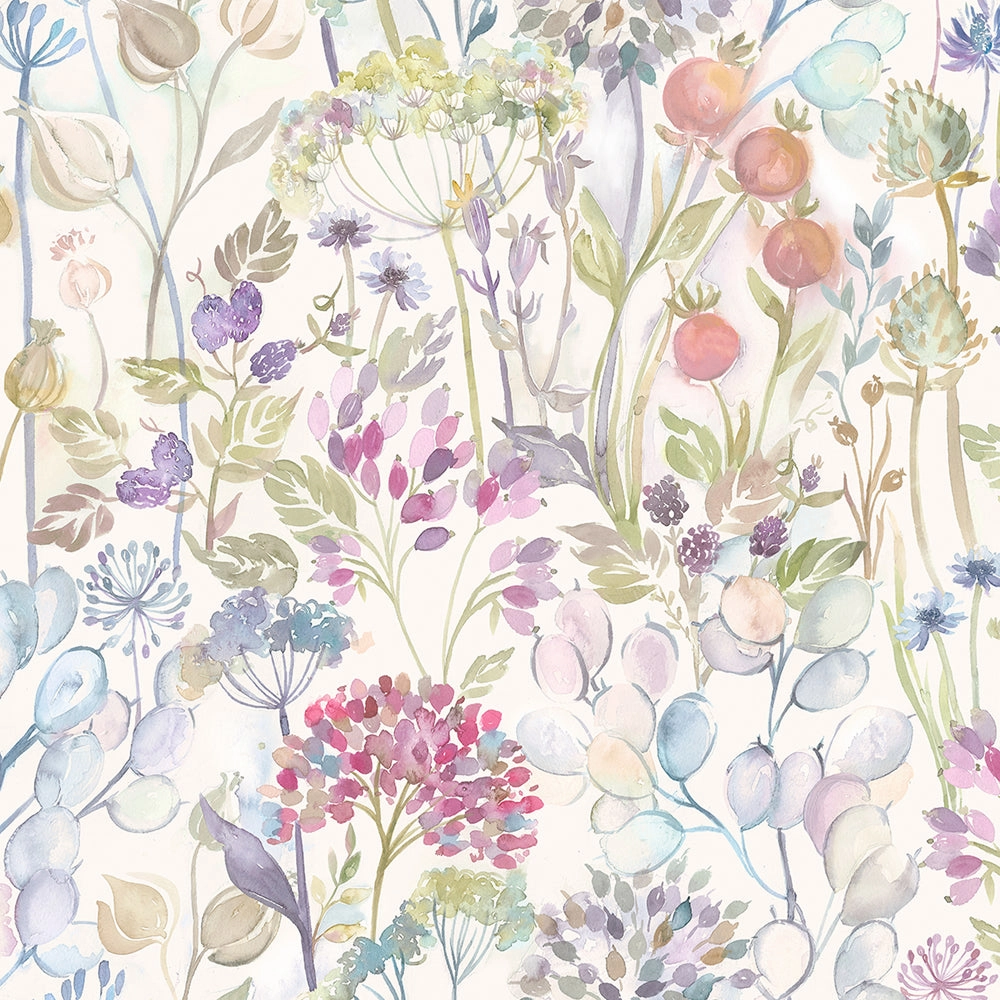 Country Hedgerow Printed Cotton Made to Measure Roman Blinds Classic