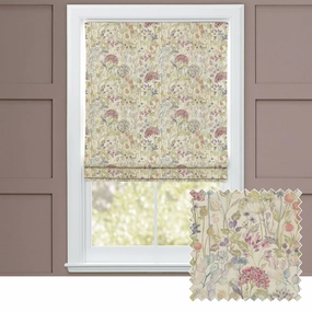 Country Hedgerow Printed Cotton Made to Measure Roman Blinds Classicbedding sets ,throw blankets 
