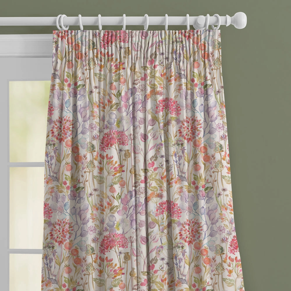 Country Hedgerow Printed Made to Measure Curtains Autumn