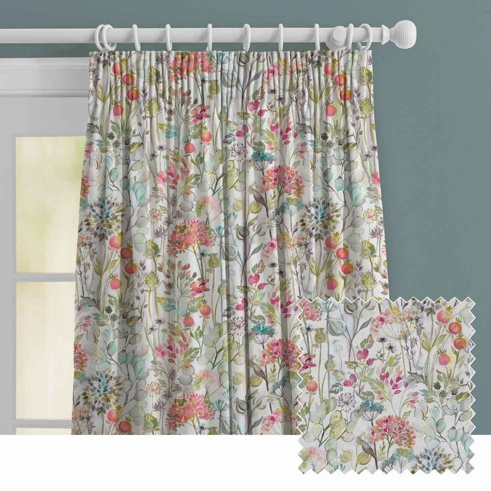 Country Hedgerow Printed Made to Measure Curtains Coralbedding sets ,throw blankets 