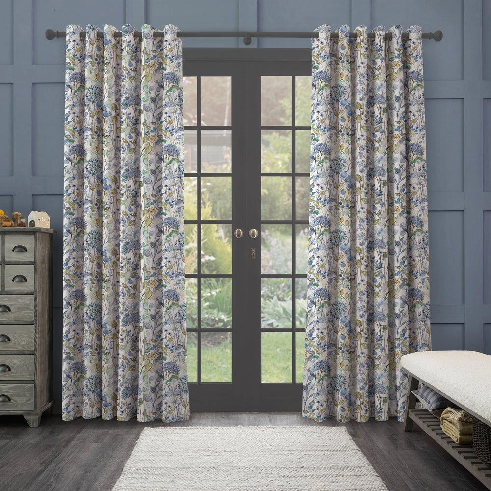 Country Hedgerow Printed Made to Measure Curtains Crocus
