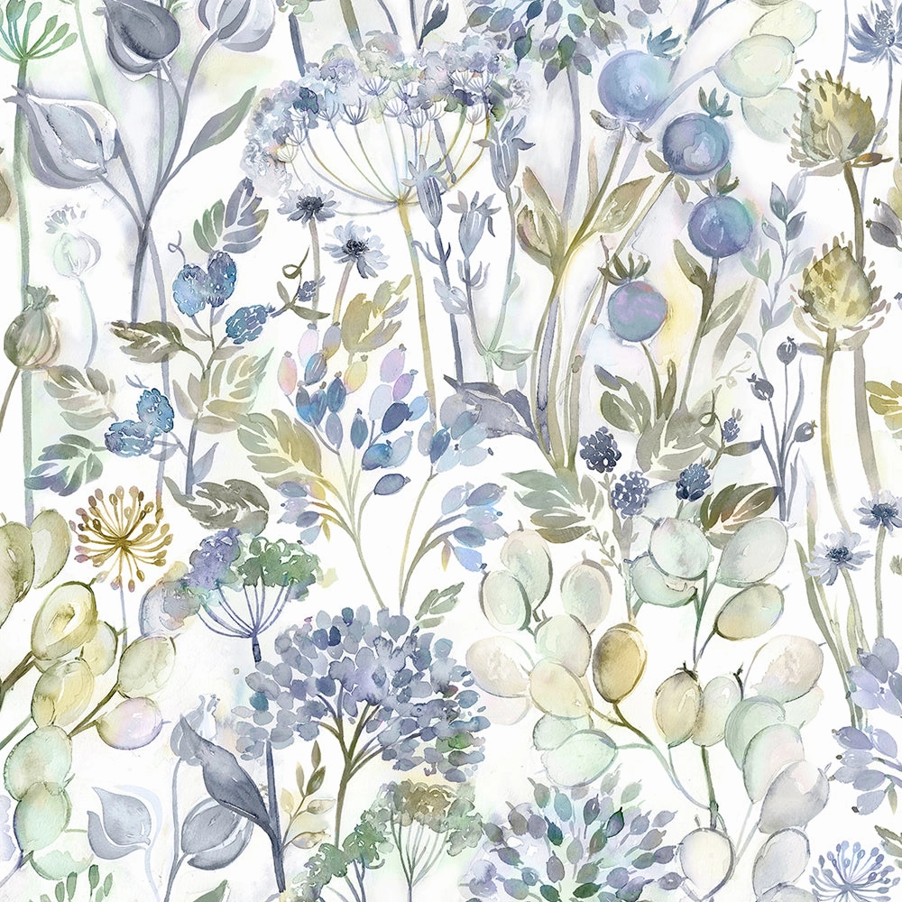 Country Hedgerow Printed Made to Measure Curtains Crocus