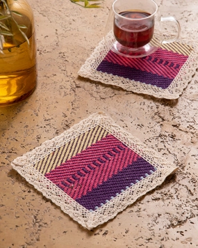 Cozy Cottage Trivet - Set OF 6 - Largemodern kitchen decor ,kitchen dinner set ,dinnerware 
