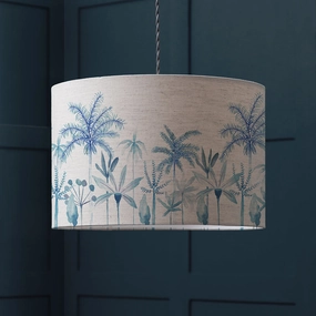 Cozzo Eva Printed Lamp Shade Cobaltmodern home decor ,home decor for bedroom 