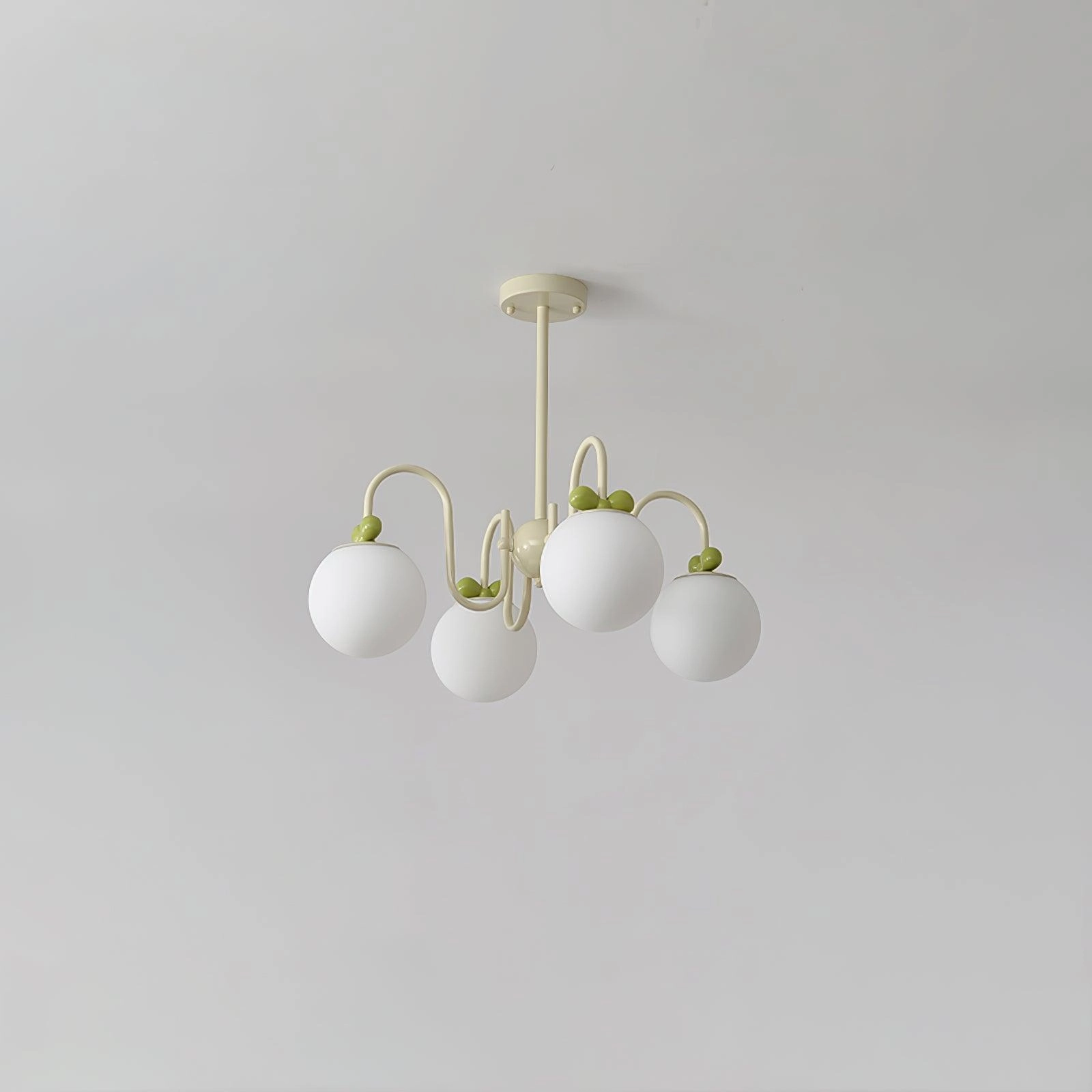 Cream Cherry Chandelier