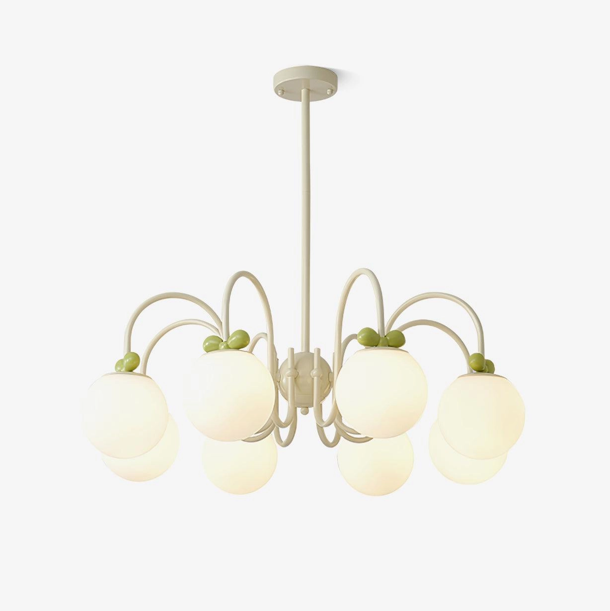 Cream Cherry Chandelierrustic chandelier,bedroom chandelier 
