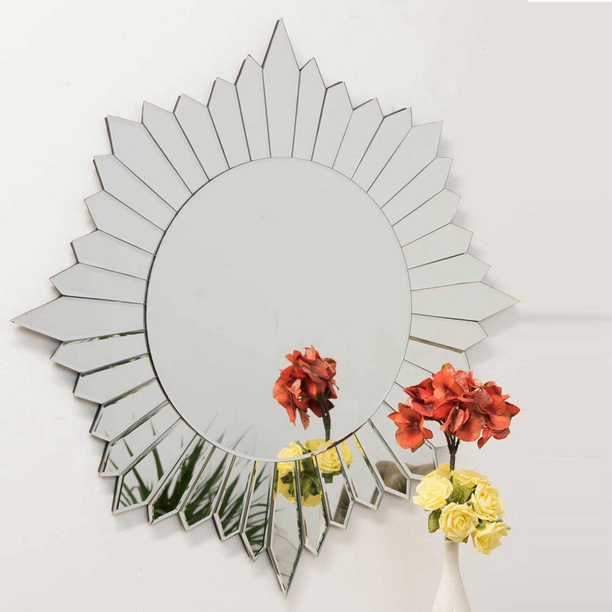 Crest - Round Wall Mirror