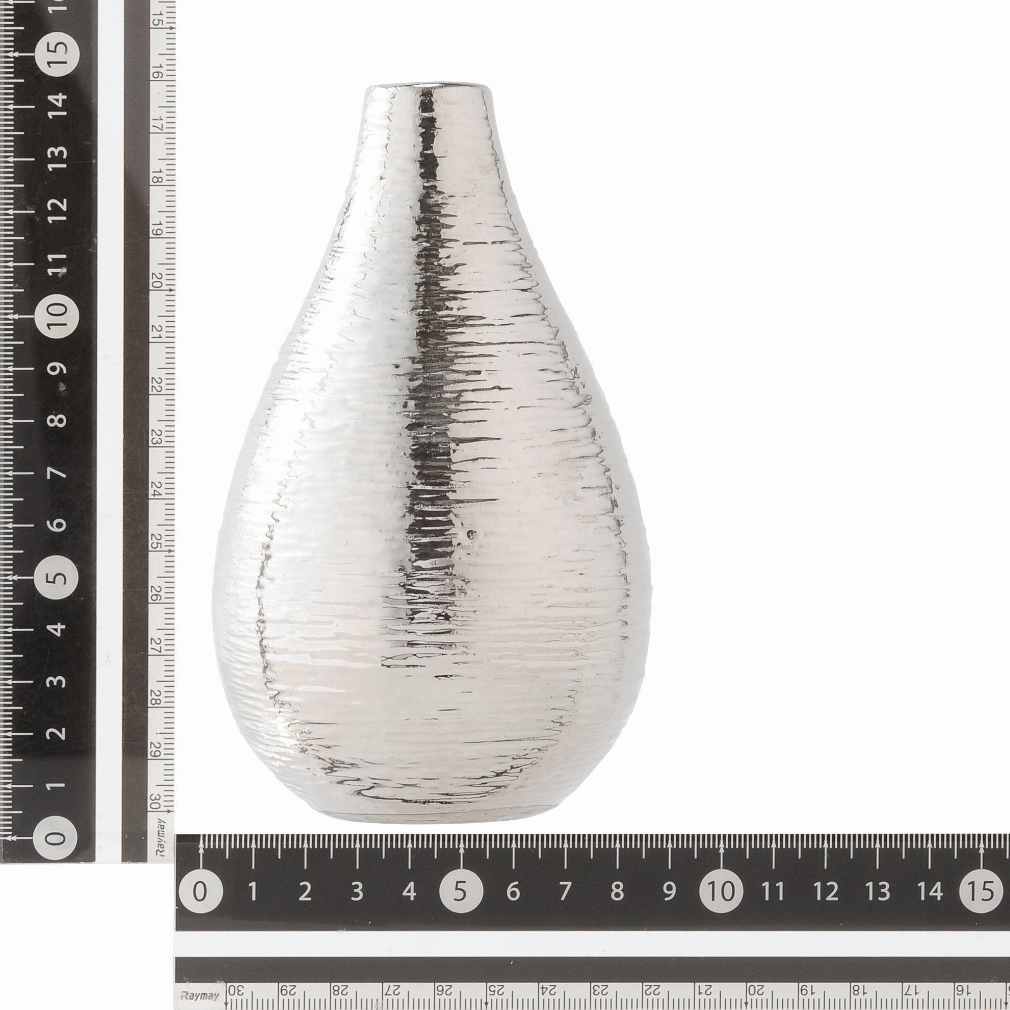 Cross Flower Vase 2 Small Silver