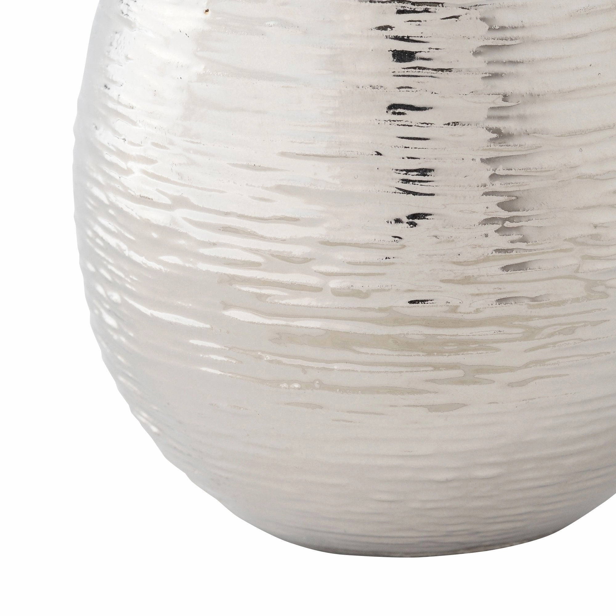 Cross Flower Vase 2 Small Silver