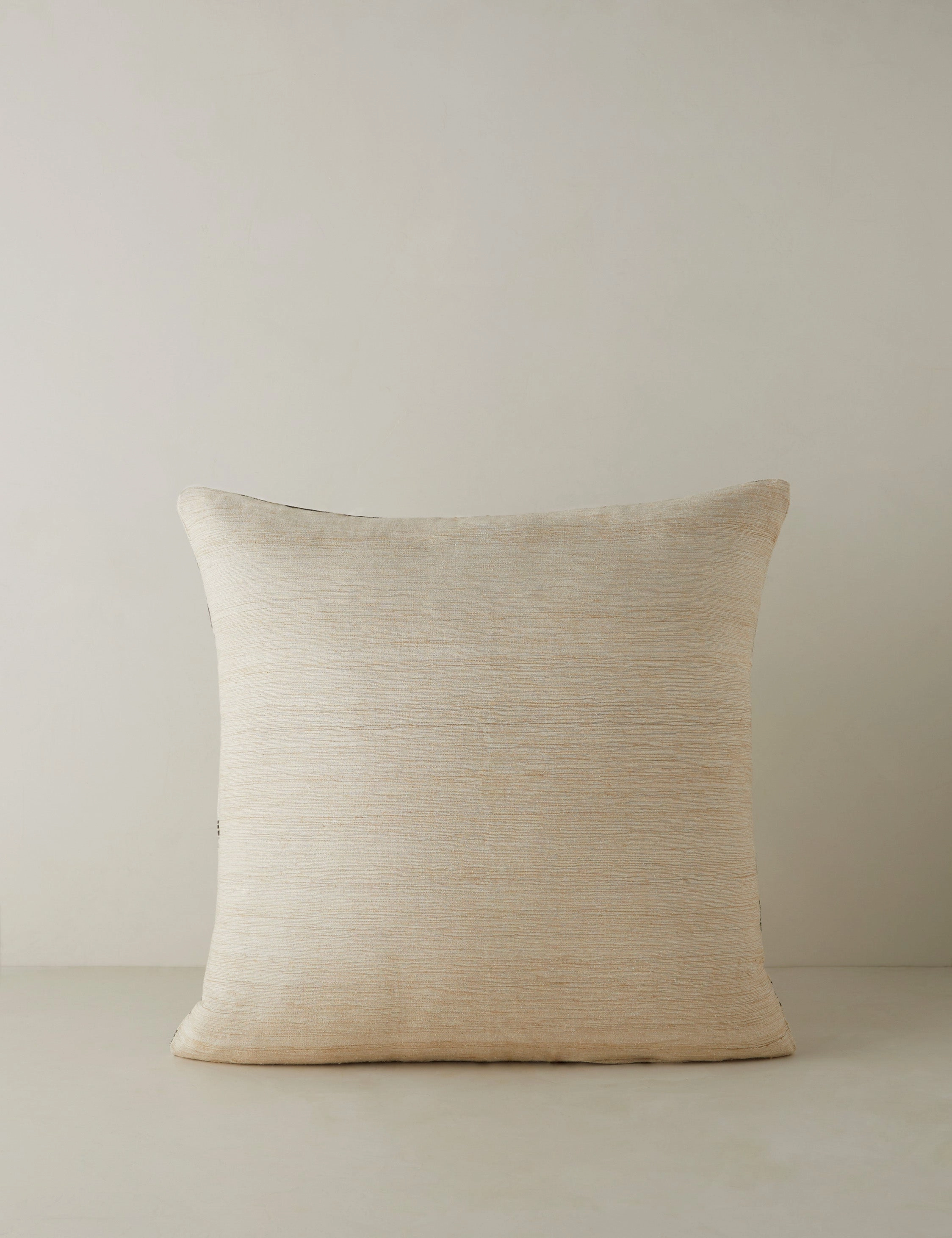 Crossmarks Silk Pillow by lan Byrd