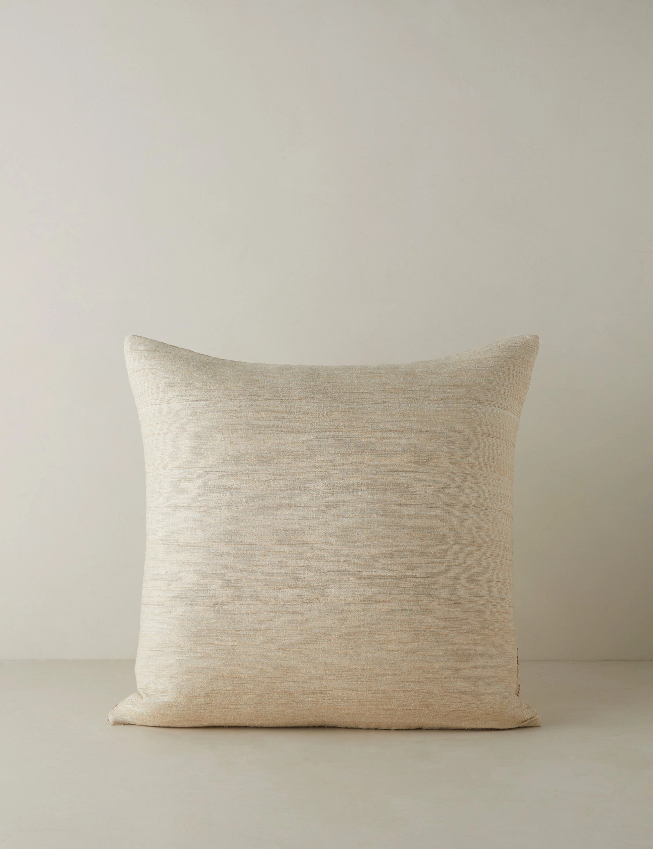 Crossmarks Silk Pillow by lan Byrd