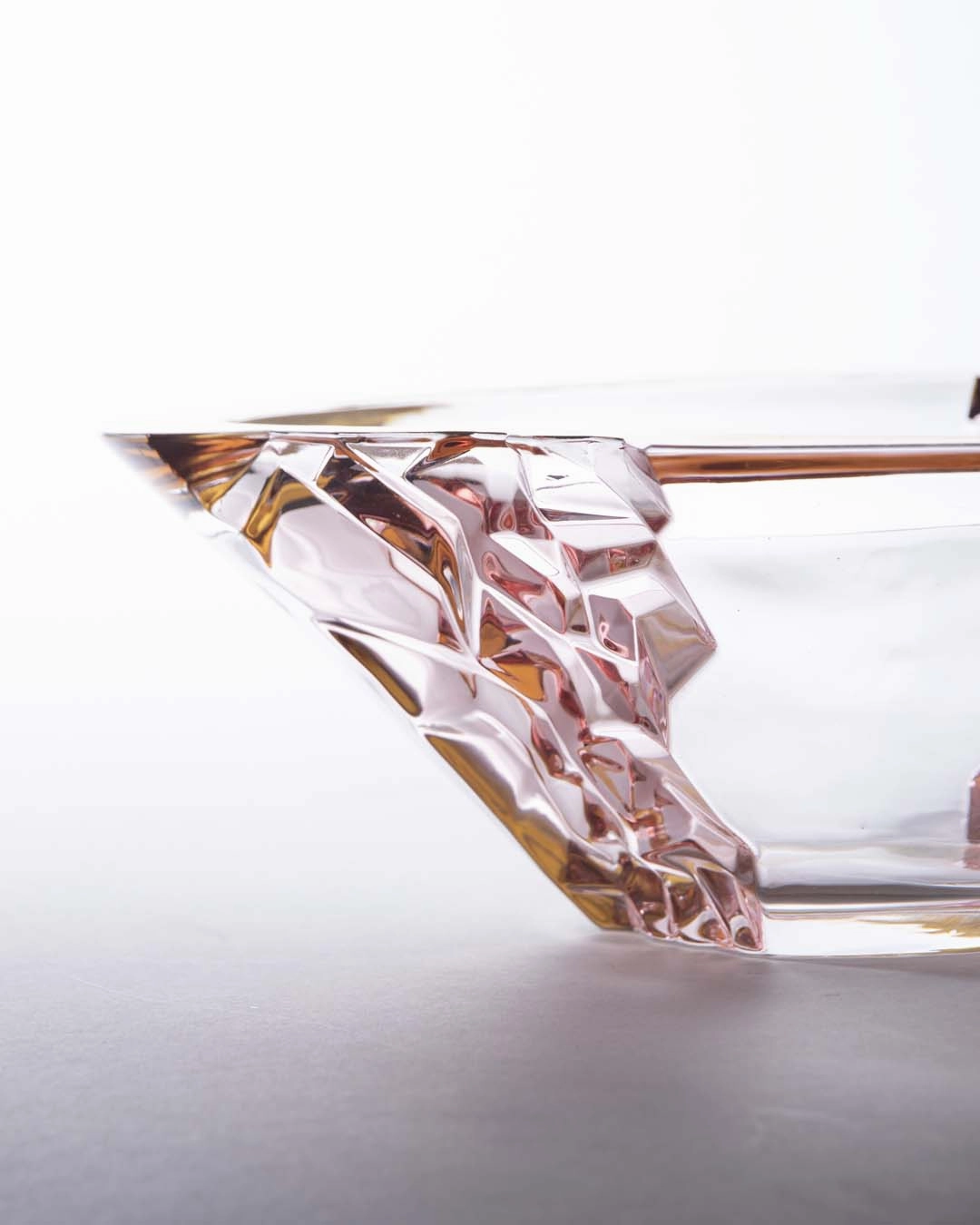 Crystal Glass Arcopal Decorative Bowl