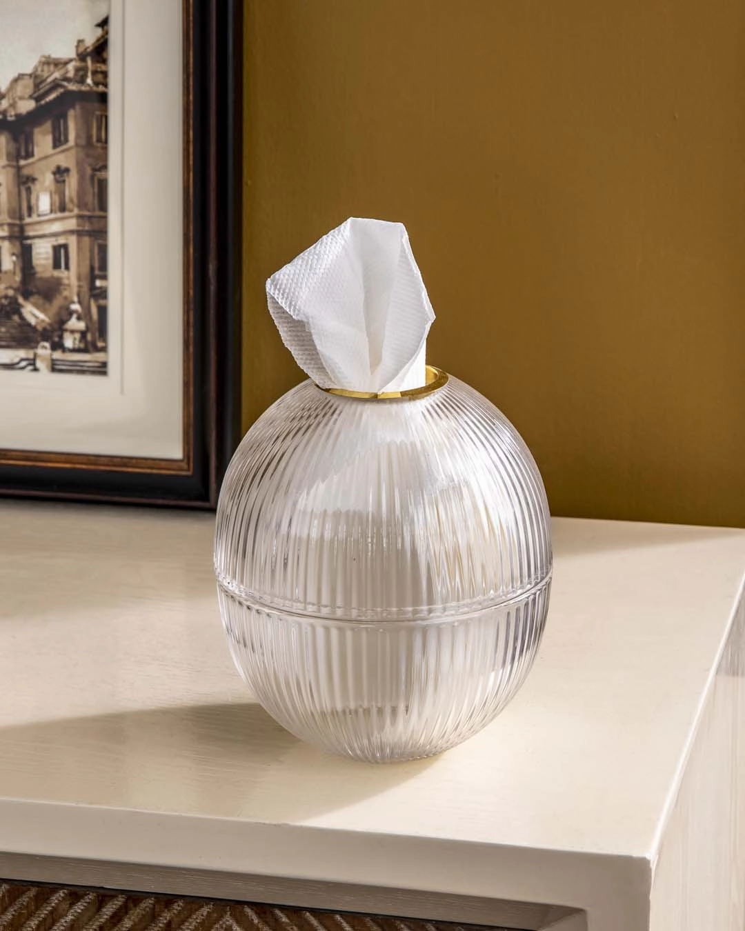 Crystal Globe Candy Buffet Jar