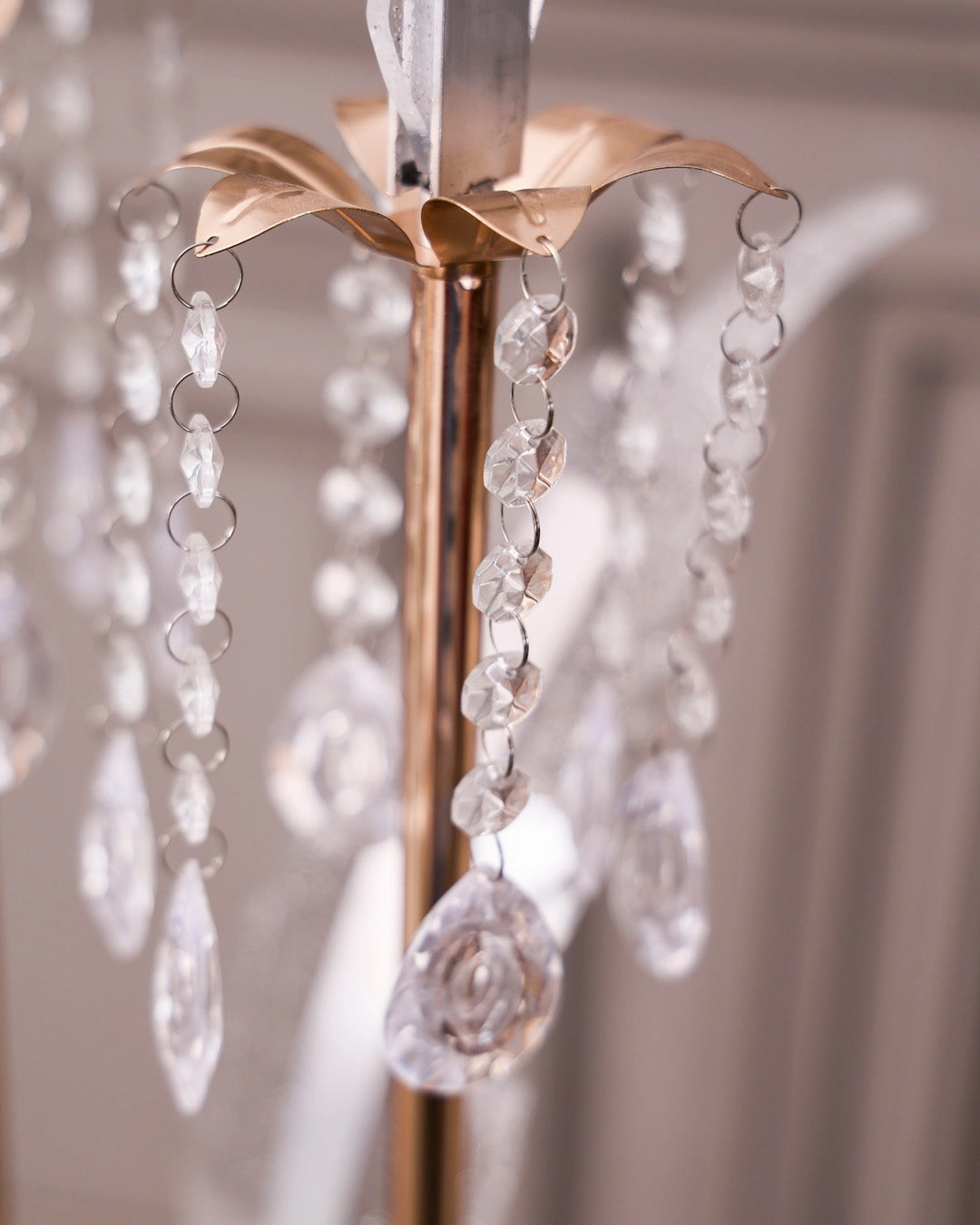 Crystal Plume Floor Lamp