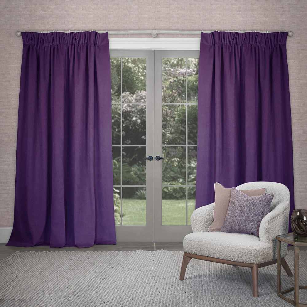 Cube Velvet Pencil Pleat Curtains Plumbedding sets ,throw blankets 
