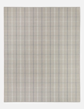 Custom Amsing Flatweave Wool Rug, Pearlmodern color block patchwork rug