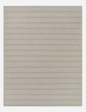 Custom Cheyenne Flatweave Wool Rug, Parchmentmodern color block patchwork rug