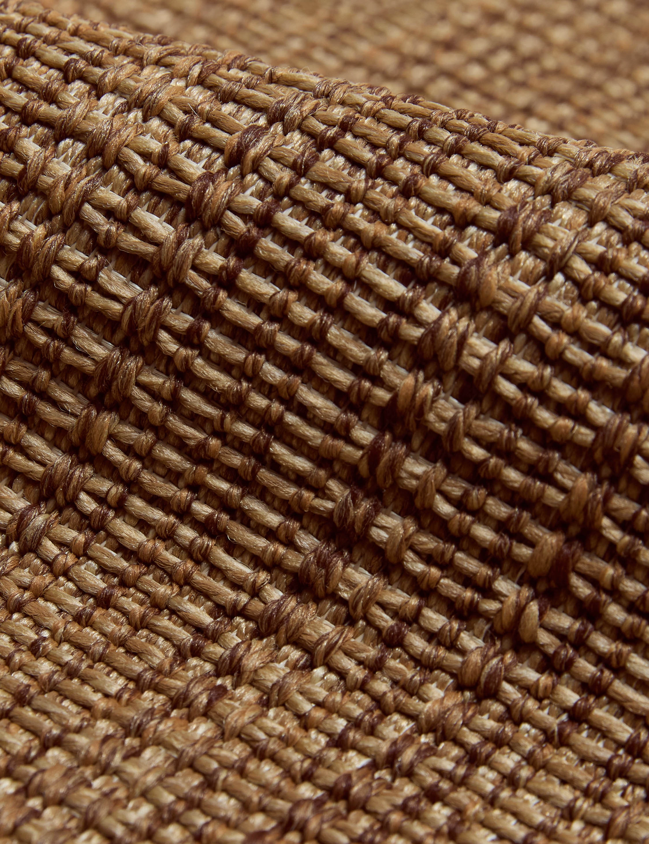 Custom Nica Indoor / Outdoor Rug, Burnt Umber