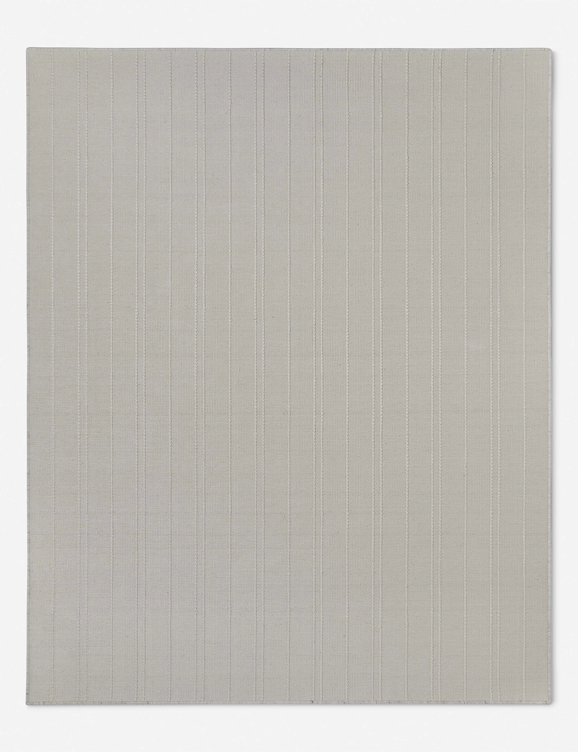 Custom Vellani Flatweave Rug, Ivorymodern color block patchwork rug
