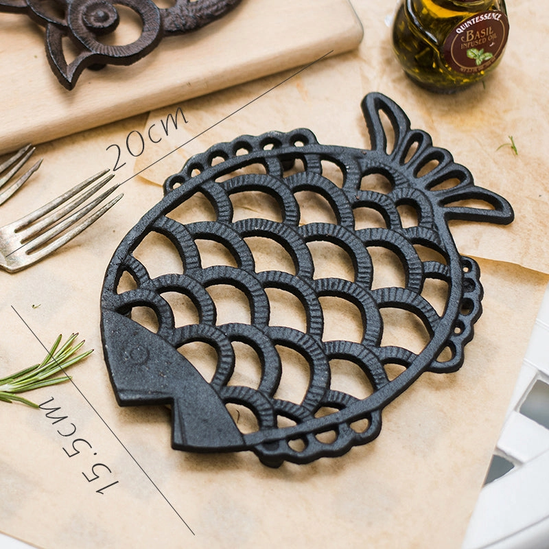 Cute Animal Cast Iron Trivet