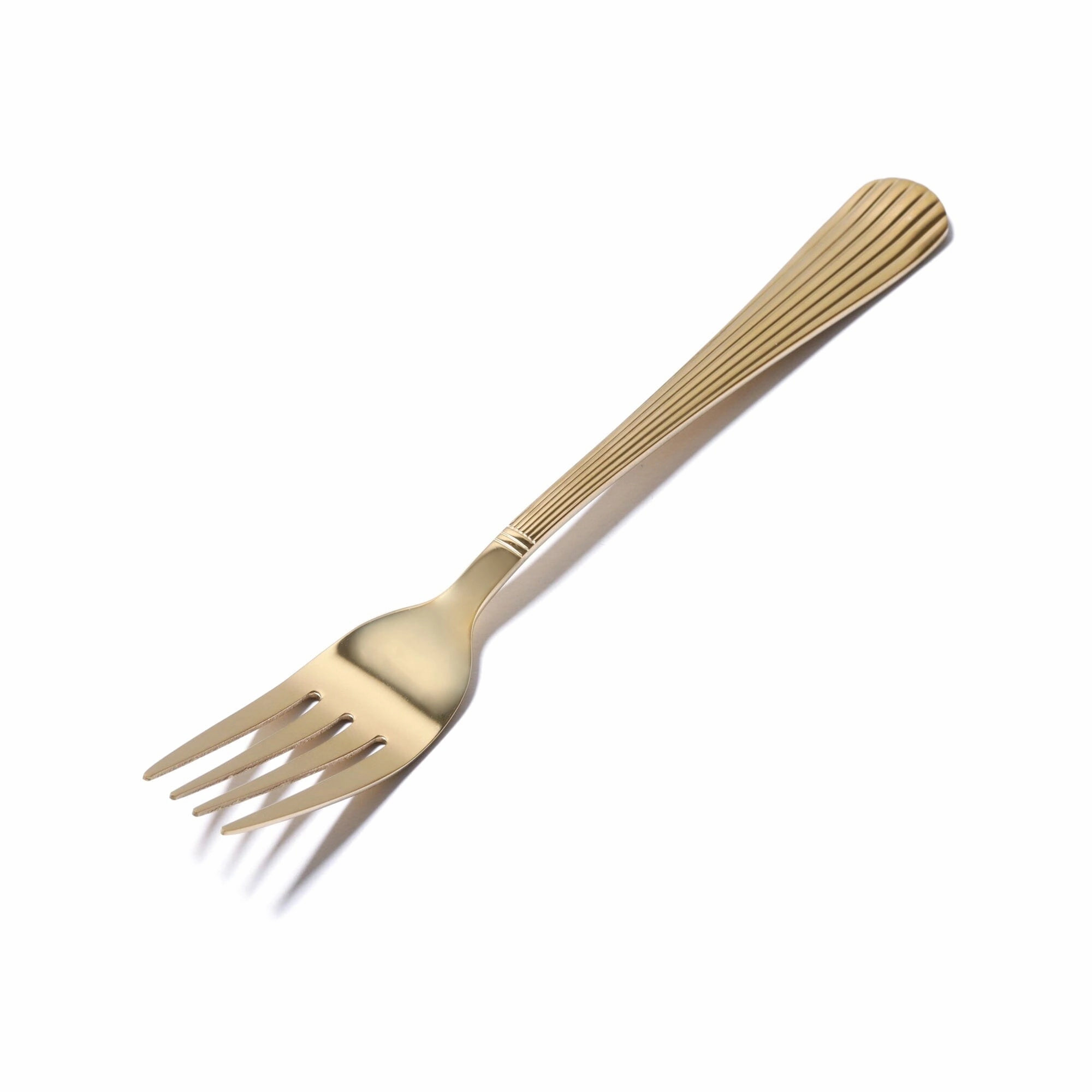 Cutlery 10Pcs Stainless  Gold