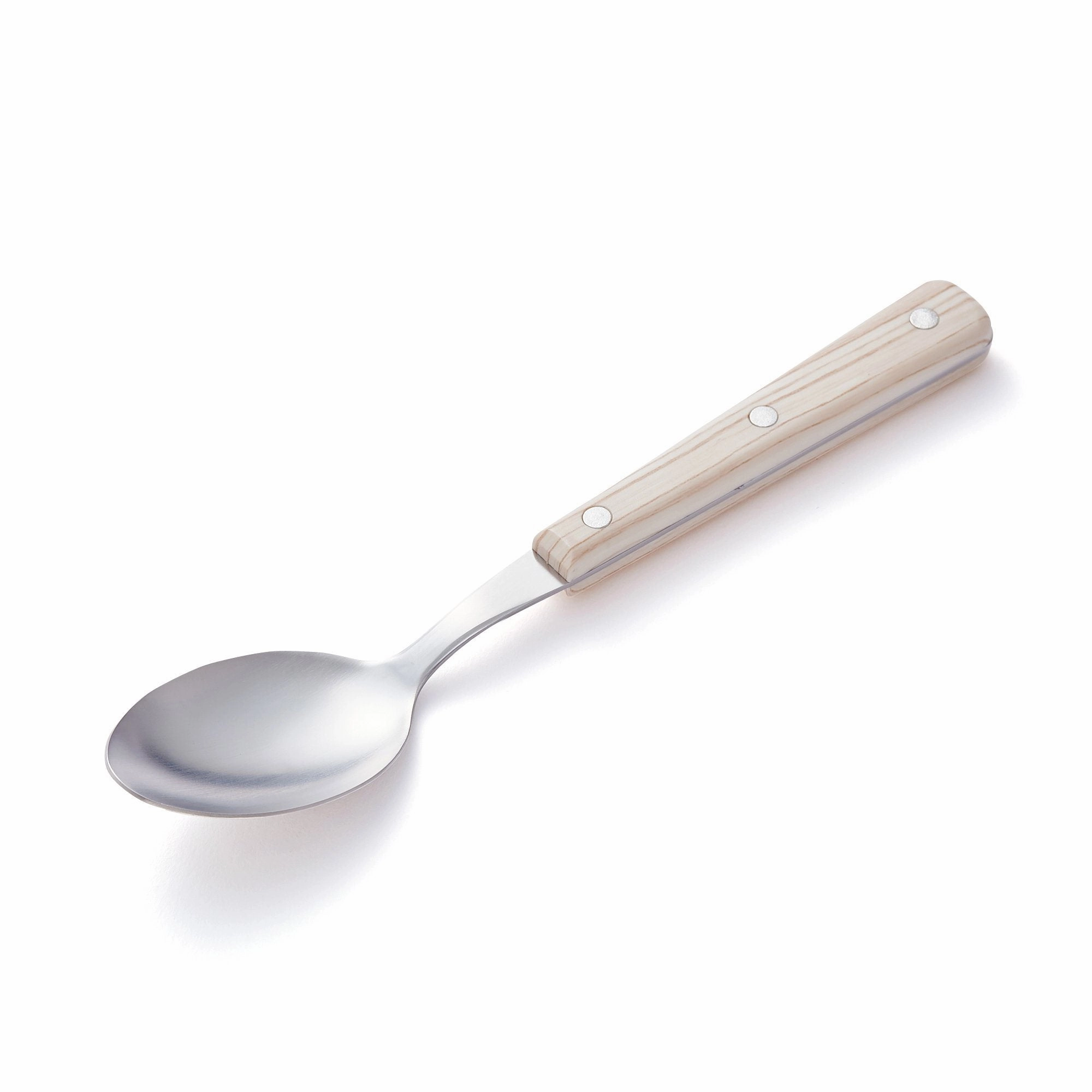 Cutlery 10Pcs Wood Pattern White