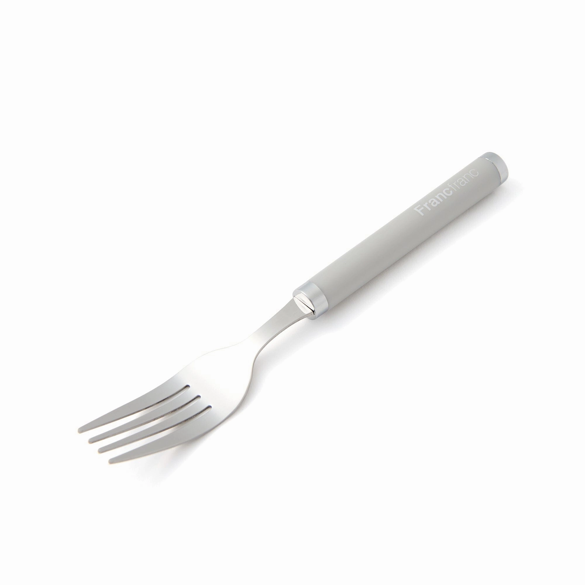 Cutlery Set Of 4 Logo Grey