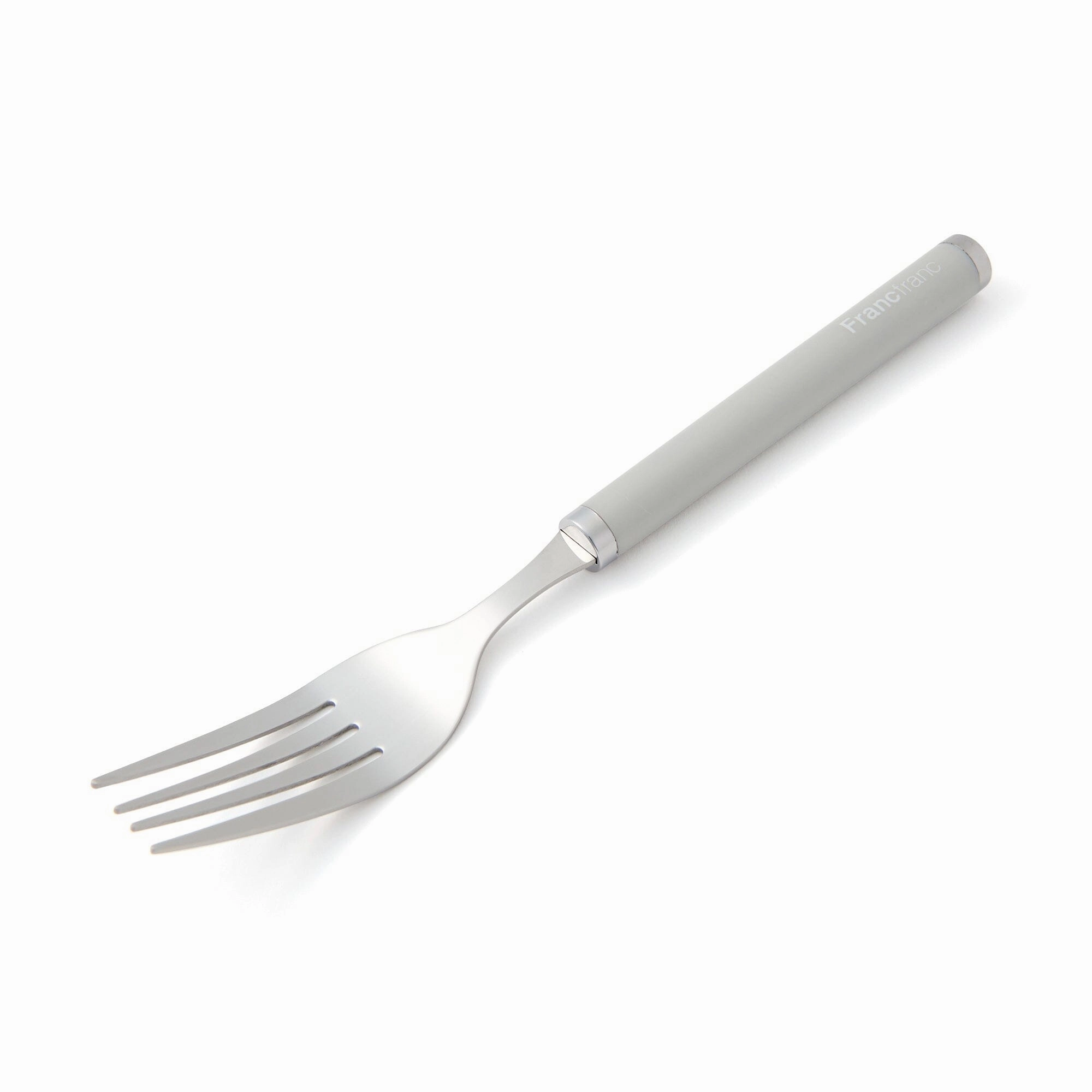 Cutlery Set Of 4 Logo Grey