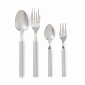 Cutlery Set Of 4 Logo Greyboho style dinner plates for special occasions 