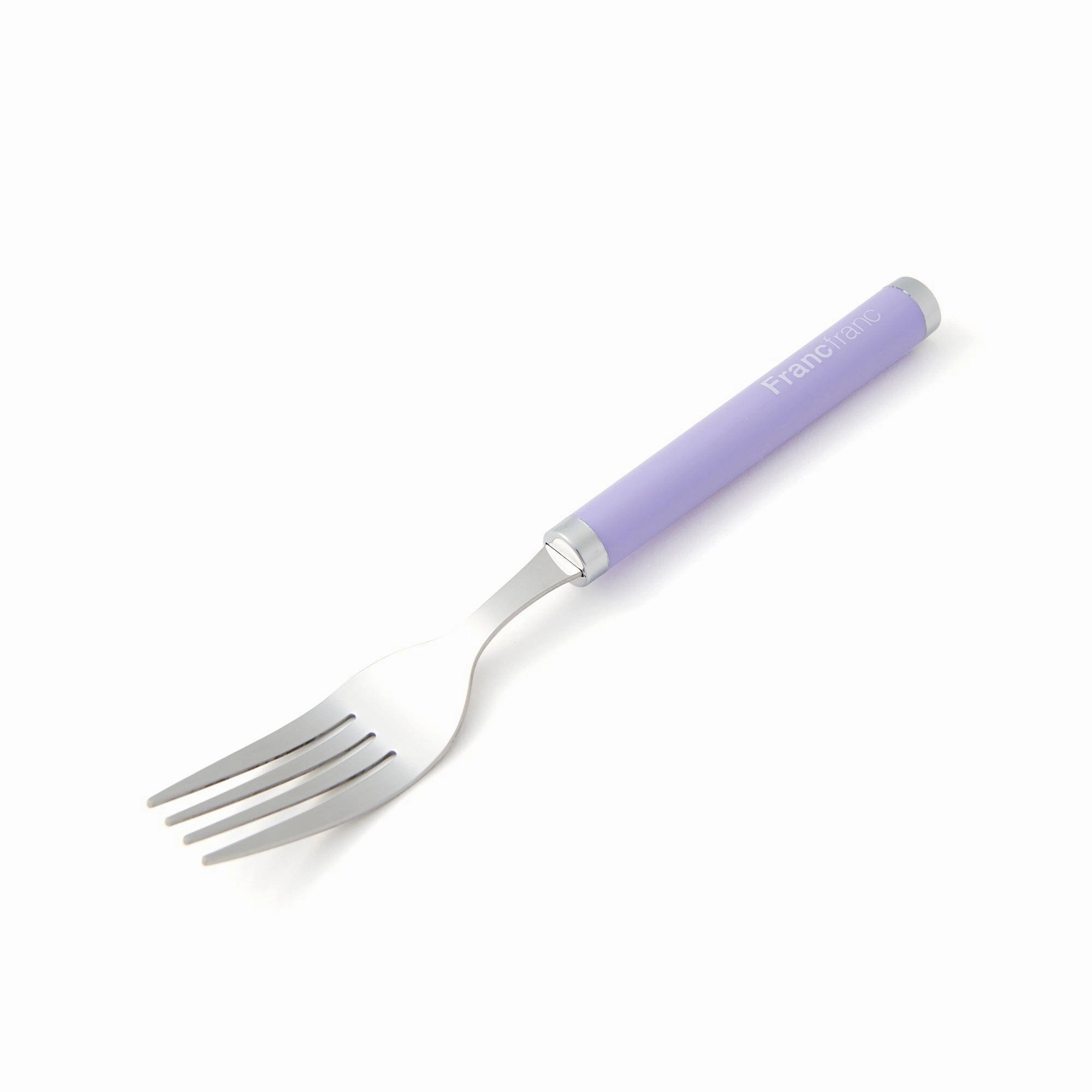 Cutlery Set Of 4 Logo Purple