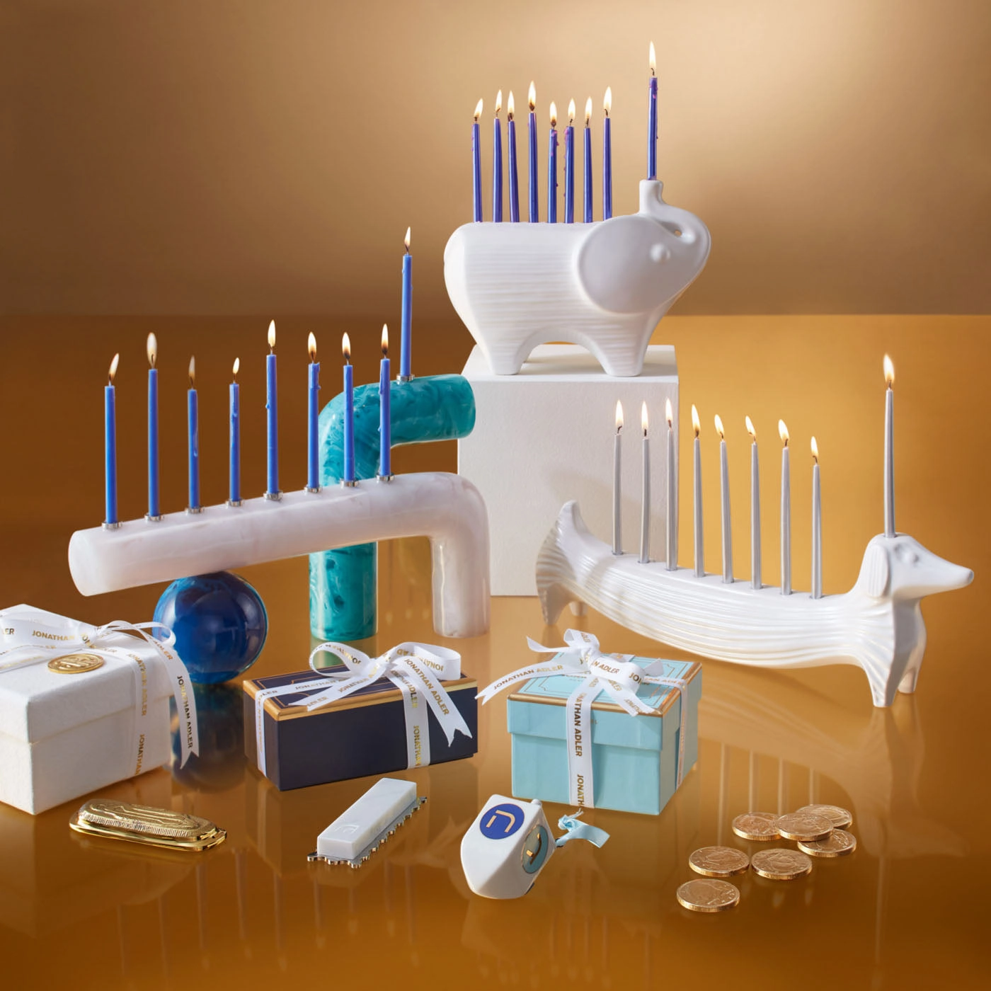 Dachshund Menorah