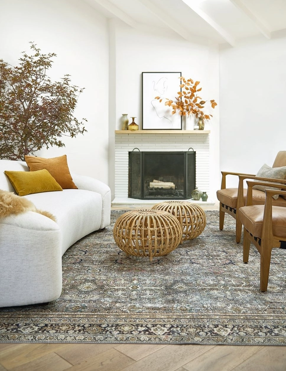 Dacion Rugmodern color block patchwork rug