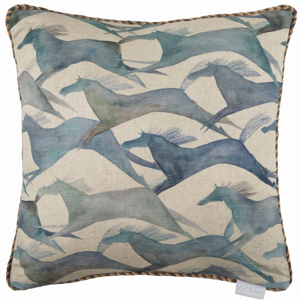 Dakota Printed Feather Cushion River