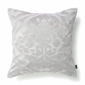 Damask Applique Cushion Cover 450 X 450 Light Graybedding sets ,throw blankets 