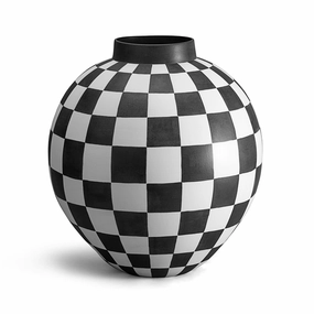Damier Vase - X-Largenordic minimalist vase