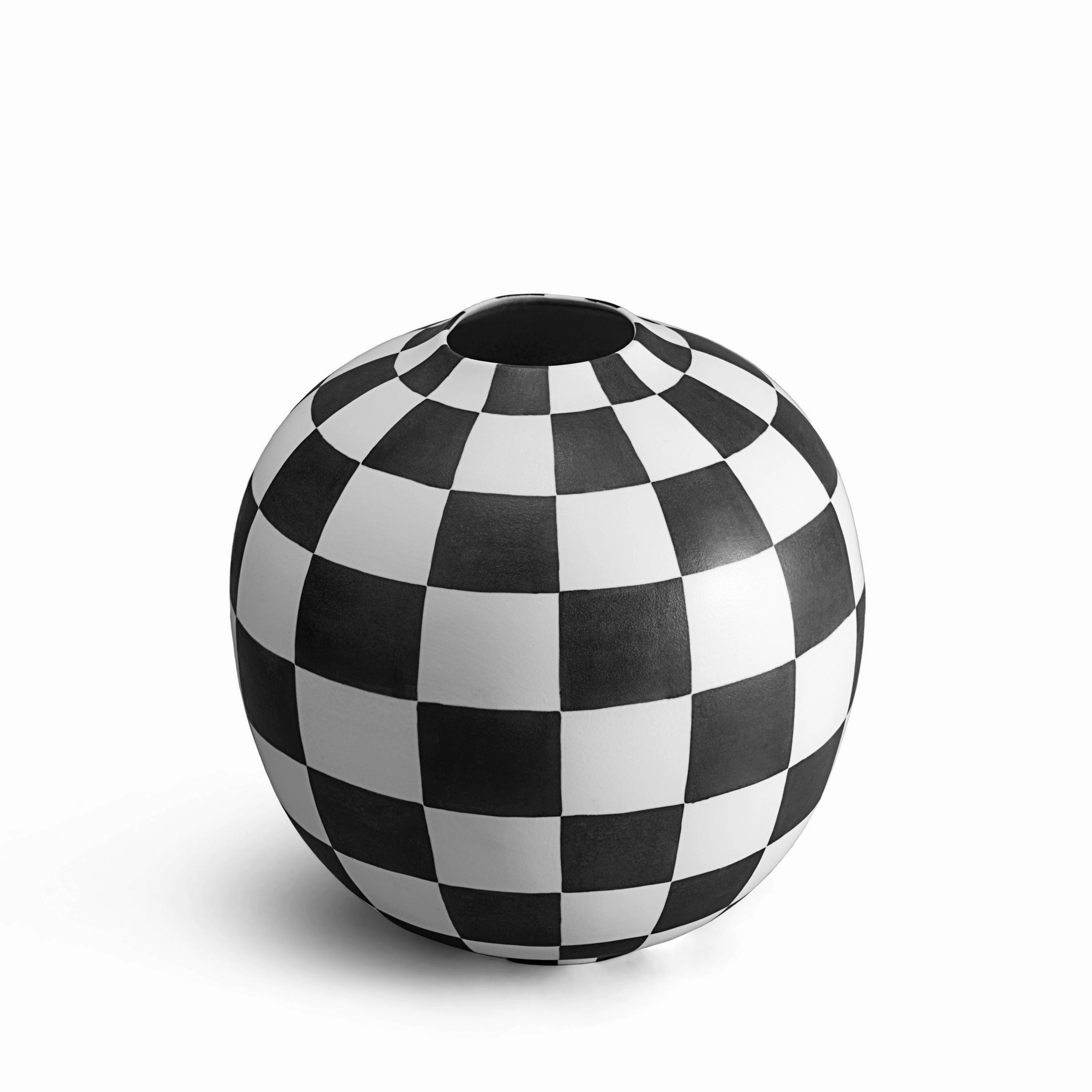 Damier Vase Large