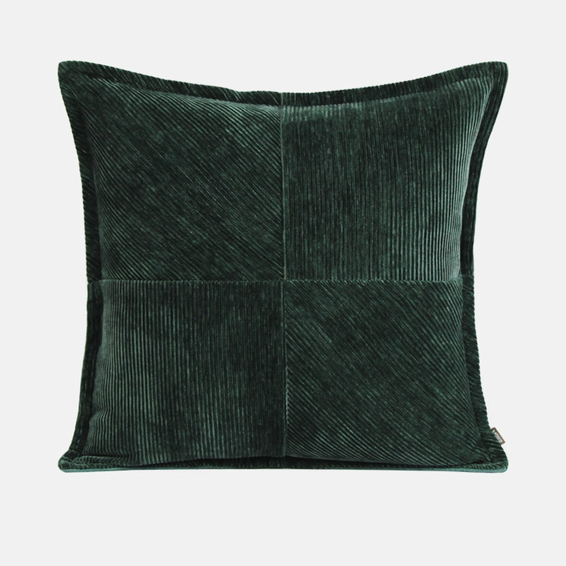 Dark Green Accent Throw Cushionhome decoration ,modern home decor 