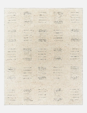 Davey III Hand-Knotted Wool Rug by Becki Owens x Suryamodern color block patchwork rug