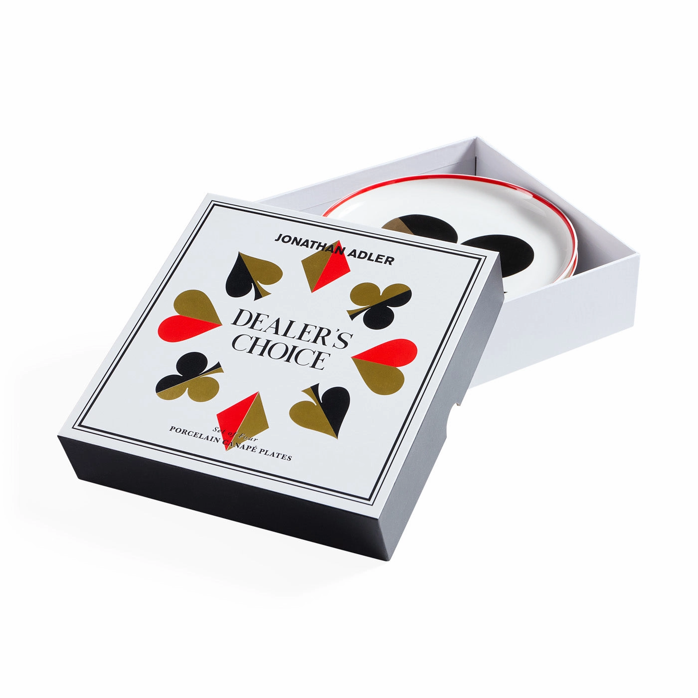 Dealer's Choice Canap Plate Set