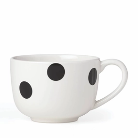 Deco Dot Black Latte Mugmodern kitchen decor ,kitchen dinner set ,dinnerware 