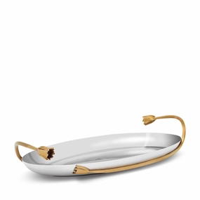 Deco Leaves Traynordic style desktop ornaments