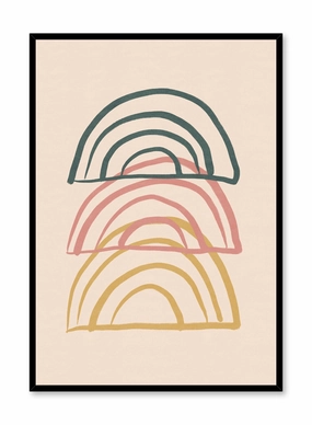 Deconstructed Rainbow, Posterpop culture themed posters