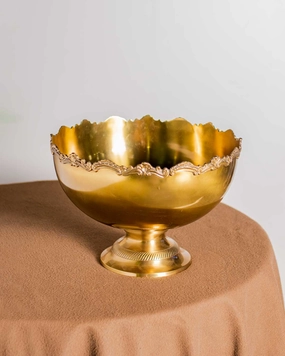 Decorative Finger Brass Bowl - 8" Inchmodern kitchen decor ,kitchen dinner set ,dinnerware 