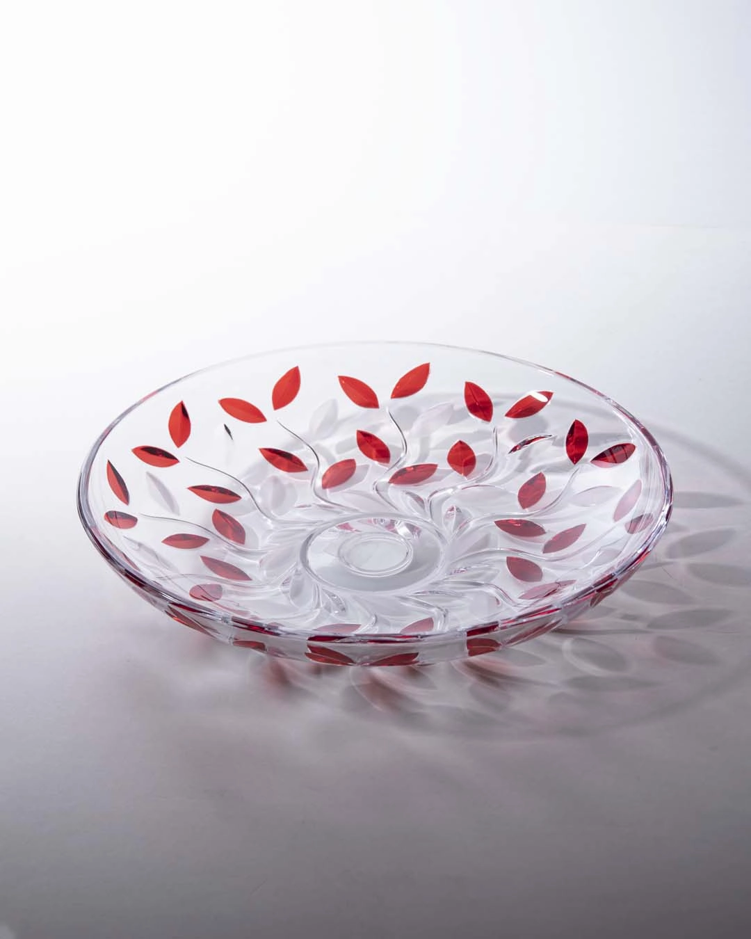 Decorative Glass Fruit Bowl