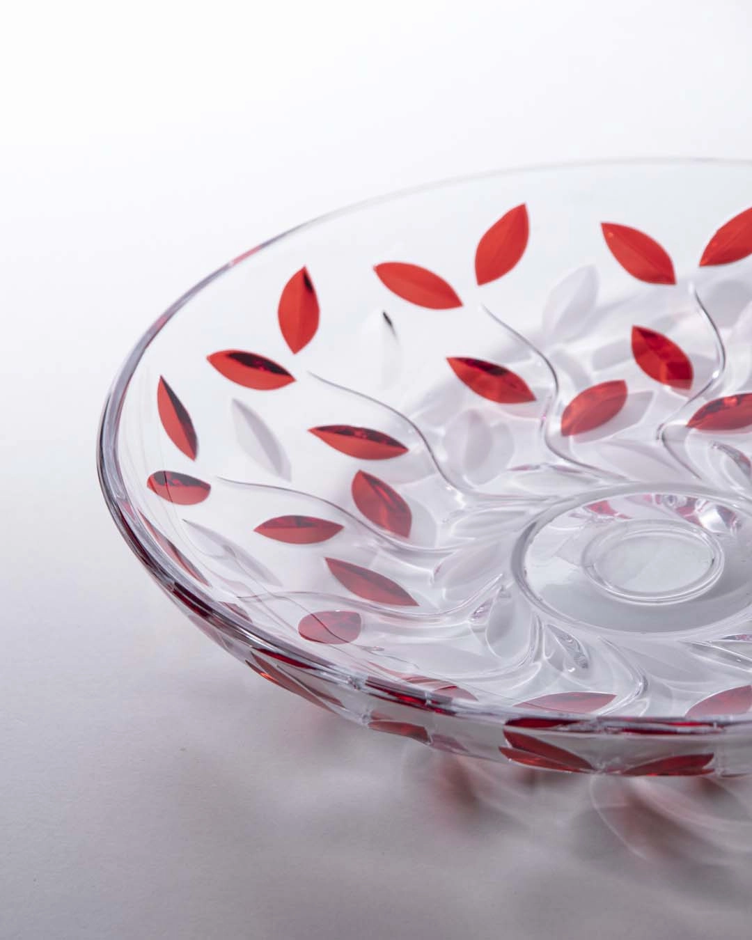 Decorative Glass Fruit Bowl